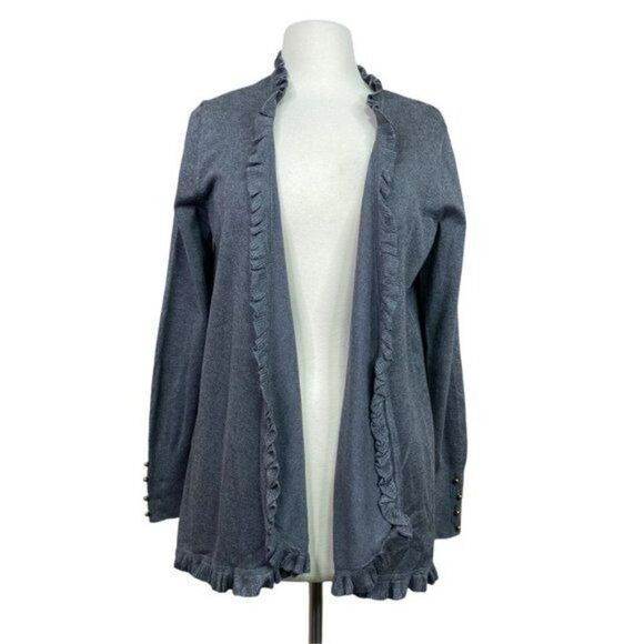 Joseph A. Grey Open Front Sweater  New With Tag Size Small - Picture 1 of 5
